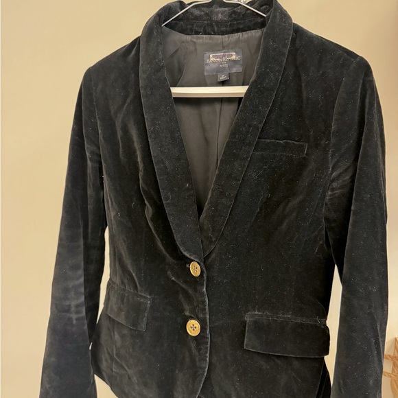 Banana Republic Jackets & Blazers - Banana Republic velvet black jacket